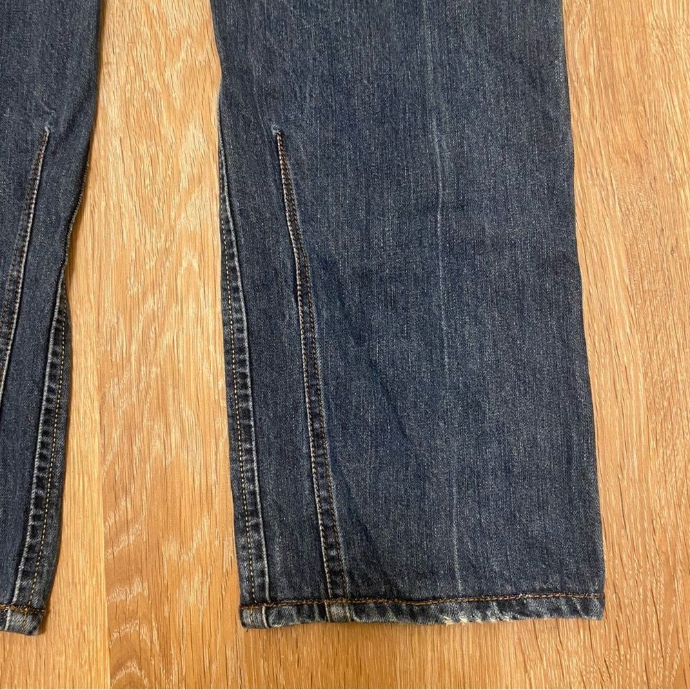 Diesel Darron Regular Slim Tapered Denim Jeans ORBE4 Wash Button Fly Size 36 - Picture 7 of 10